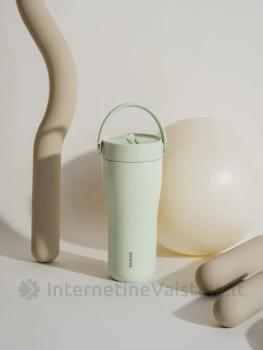 EQUA CARRY puodelis Mint, 600 ml | internetinevaistine.lt