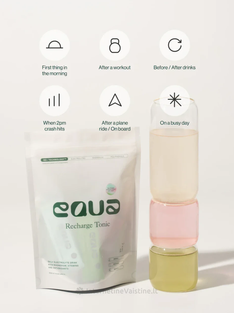 Elektrolitų gėrimas EQUA Mix įvairių skonių rinkinys,  21 paketėlis | internetinevaistine.lt