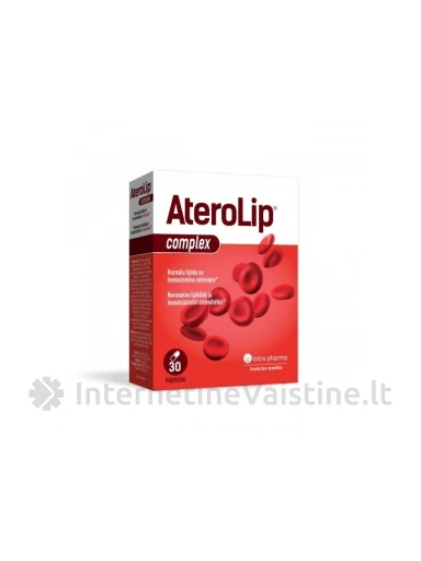 ATEROLIP Complex kaps. N30, N30 | internetinevaistine.lt