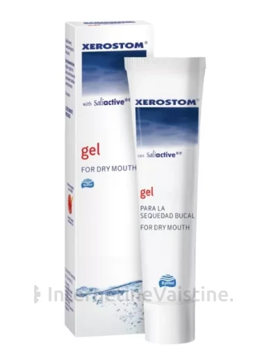 XEROSTOM gelis burnos drėgmės palaikymui ir kserostomijai, 25 ml, Vnt | internetinevaistine.lt