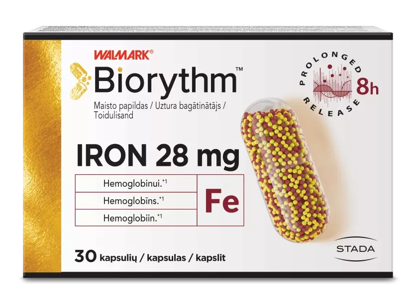 BIORYTHM Iron kaps. N30