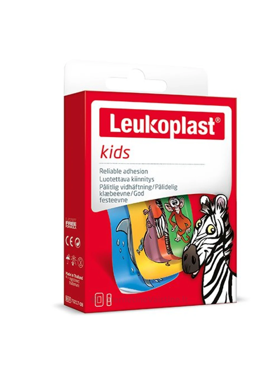 LEUKOPLAST KIDS vaikiški pleistrai, 12 vnt. | internetinevaistine.lt