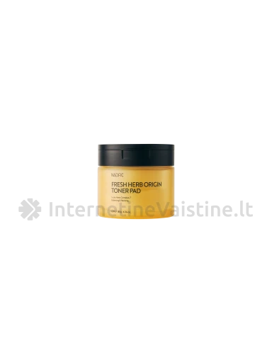 NACIFIC Fresh Herb Origin Toner Pad padeliai, 180 g (60 vnt.) | internetinevaistine.lt