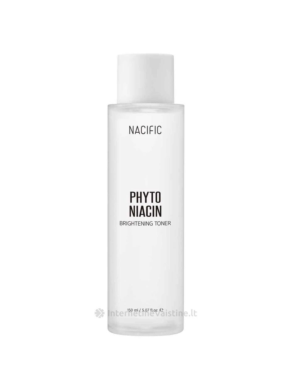 NACIFIC Phyto Niacin Whitening Toner odą šviesinantis toneris, 150 ml, Vnt | internetinevaistine.lt