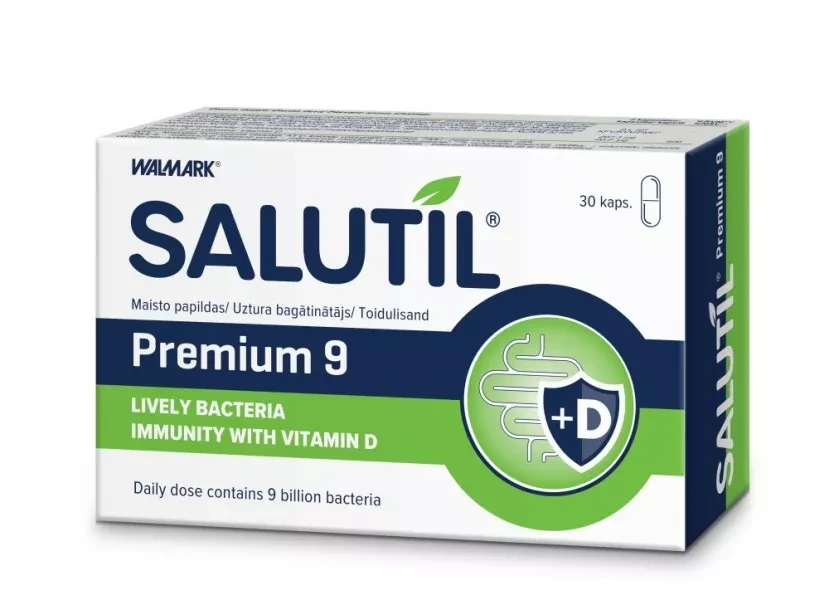 Salutil maisto papildas PREMIUM kaps. N30
