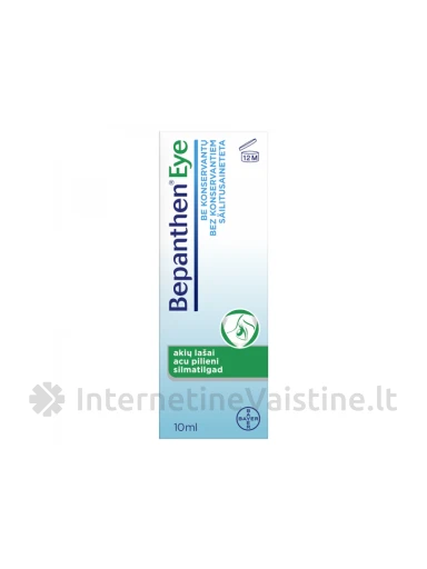 BEPANTHEN Eye akių lašai, 10 ml | internetinevaistine.lt