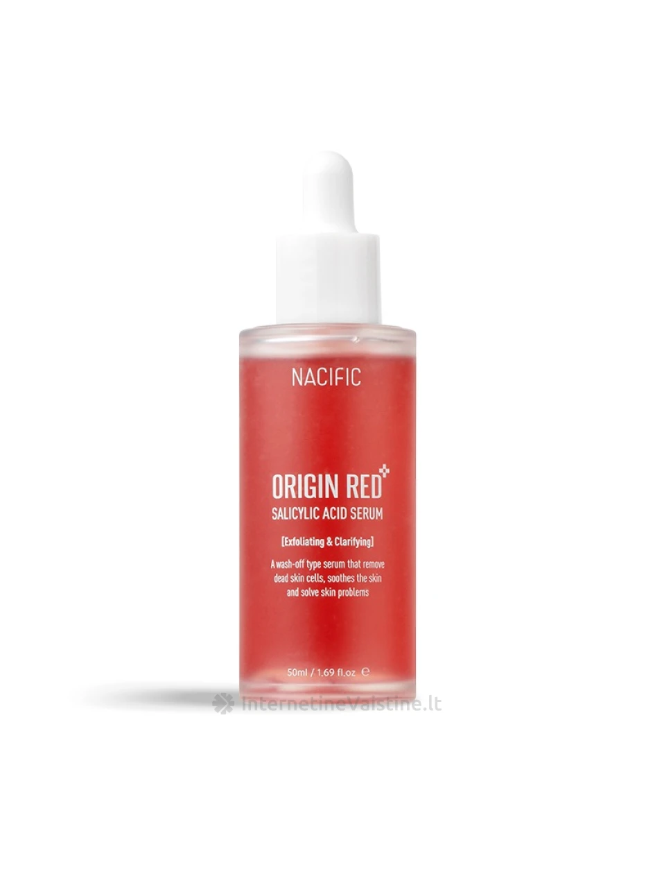 NACIFIC Origin Red Salicylic Acid Serum, serumas su salicilo rūgštimi, 50 ml, Vnt | internetinevaistine.lt