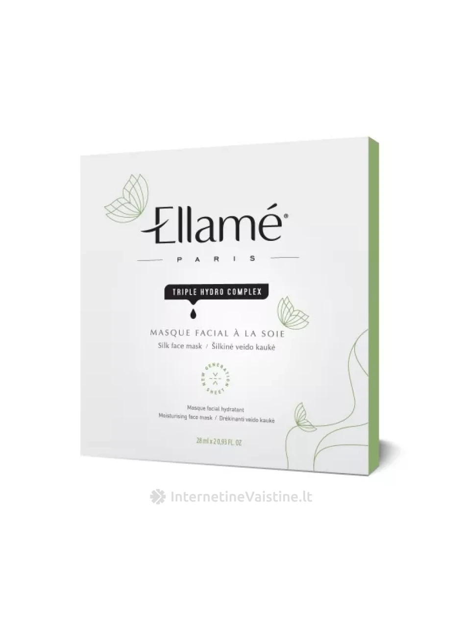 LLAME veido kaukė TRIPLE HYDRO COMPEX, 2 vnt | internetinevaistine.lt