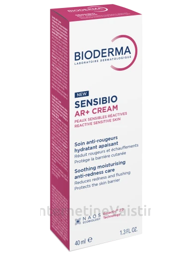 BIODERMA kremas raustančiai, jautriai odai SENSIBIO AR+ CREAM, 40ml | internetinevaistine.lt