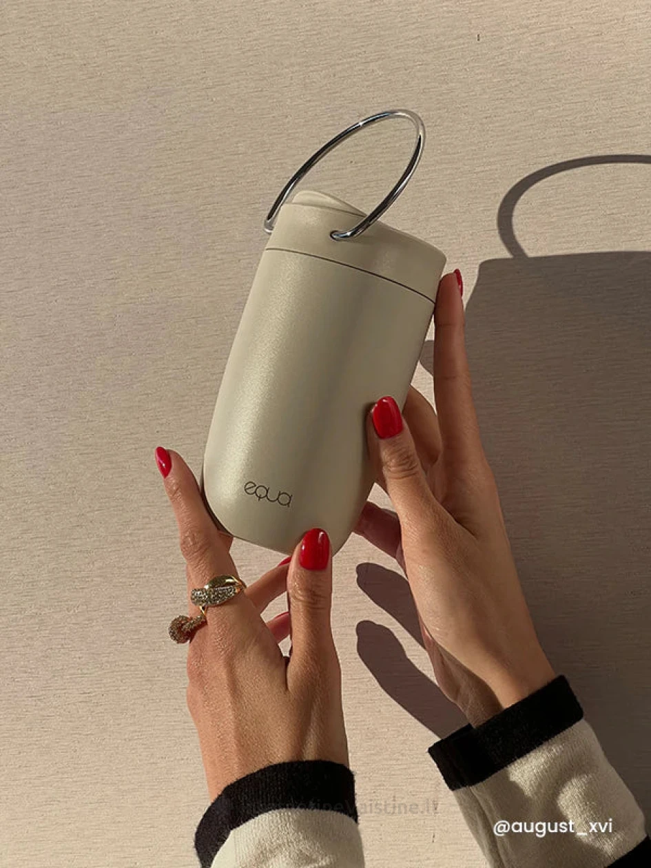 EQUA Termo puodelis Grey, 300 ml | internetinevaistine.lt