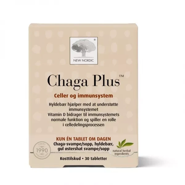 NEW NORDIC Chaga Plus tab. N30