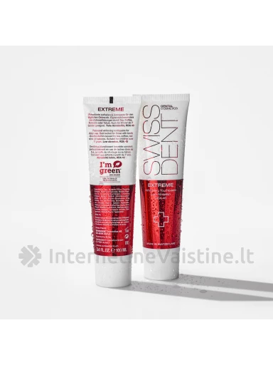 Dantų pasta Swissdent EXTREME balinamoji, 100 ml | internetinevaistine.lt