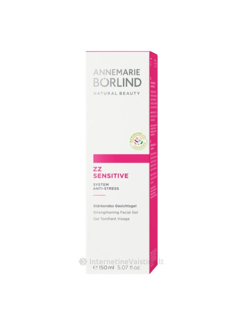 ANNEMARIE BORLIND ZZ Sensitive stiprin. veido gelis, 150 ml, Vnt | internetinevaistine.lt