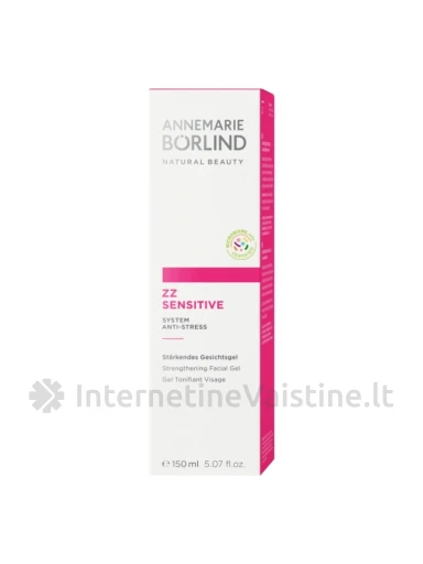 ANNEMARIE BORLIND ZZ Sensitive stiprin. veido gelis, 150 ml, Vnt | internetinevaistine.lt