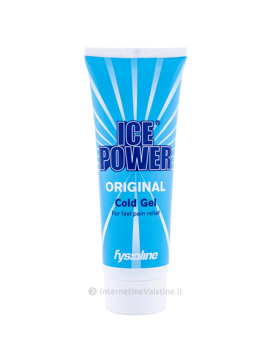 Ice power COLD GEL - šaldomasis gelis, 75ml | internetinevaistine.lt