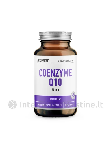ICONFIT Q10 Coenzyme 90mg kaps. N90, 90 vnt. | internetinevaistine.lt
