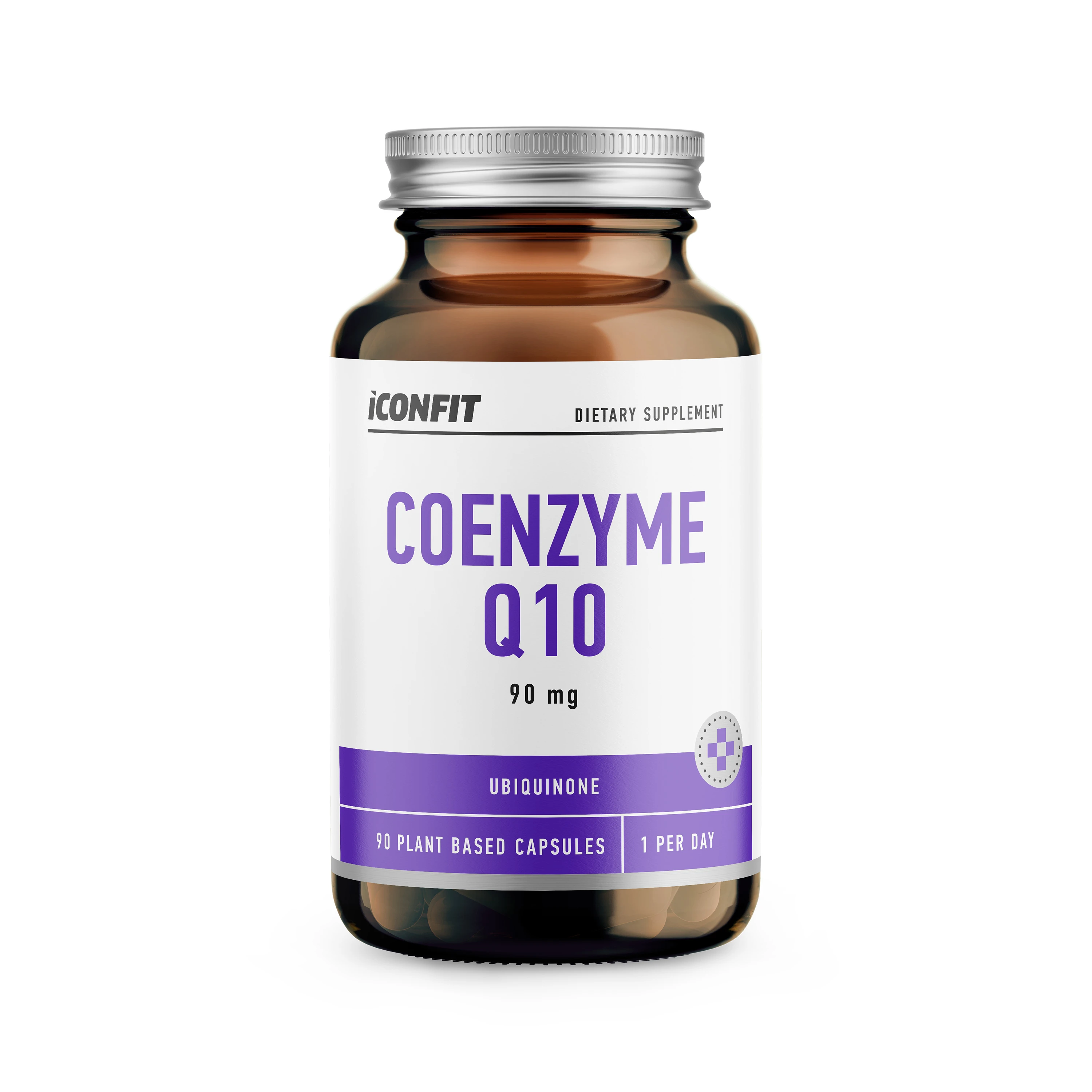 ICONFIT Q10 Coenzyme 90mg kaps. N90, 90 vnt.