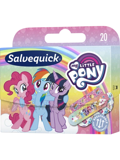 SALVEQUICK My Little Pony pleistrų rinkinys vaikams N20 | internetinevaistine.lt