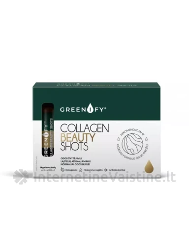 GREENIFY COLLAGEN BEAUTY shots N14, 14 vnt. | internetinevaistine.lt
