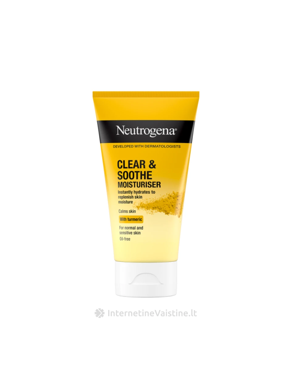 NEUTROGENA Clear Soothe  drėkinamoji priemonė odai, 75 ml, Vnt | internetinevaistine.lt
