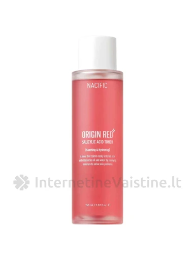 NACIFIC Origin Red Salicylic Acid Toner toneris su salicilo rūgštimi, 150 ml, Vnt | internetinevaistine.lt