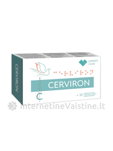 CERVIRON makšties ovulės 2g N10 | internetinevaistine.lt
