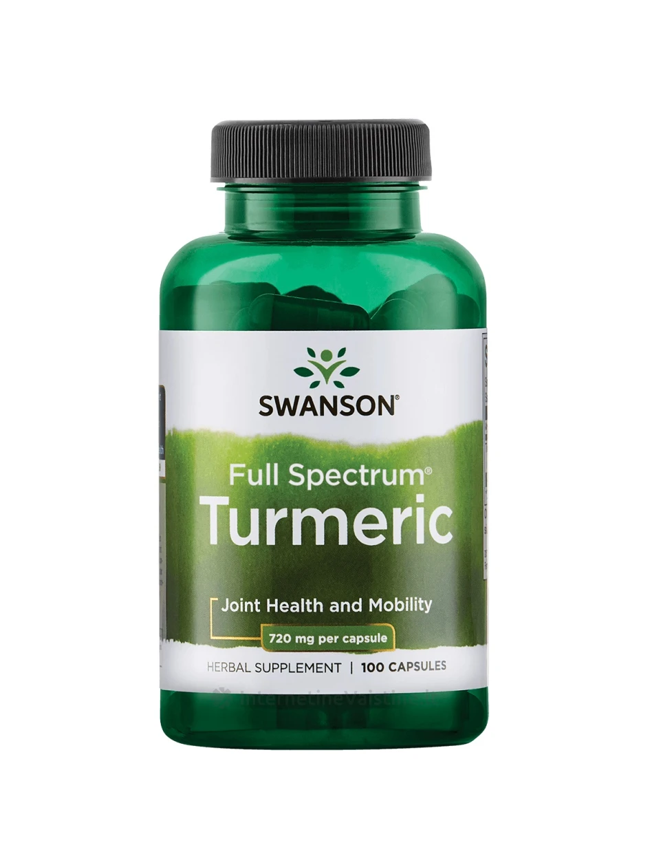 SWANSON, Ciberžolė 720MG, 100 kapsulių, N1 | internetinevaistine.lt