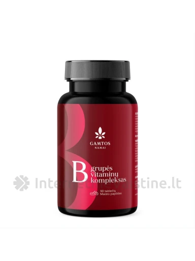 GAMTOS NAMAI B grupės vitaminų kompleksas tab., 90 vnt. | internetinevaistine.lt