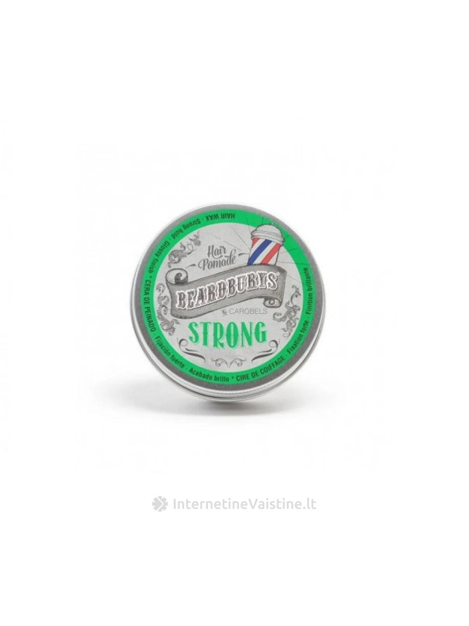 BEARDBURYS Strong pomada stipr. fiks. vand. pagr., 100 ml, Vnt | internetinevaistine.lt