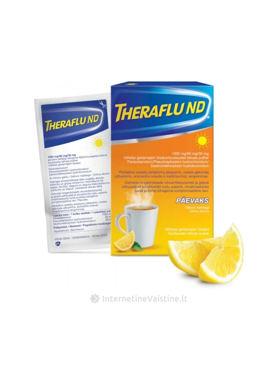 THERAFLU ND MILT. GERIAM. TIRP. N6 (oranž.) | internetinevaistine.lt