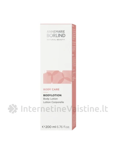 ANNEMARIE BORLIND Body Care kūno losjonas, 200 ml, Vnt | internetinevaistine.lt