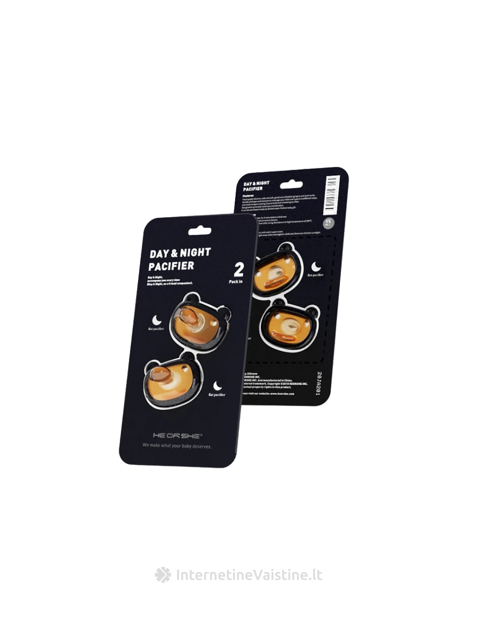 HEORSHE čiulptukai apvalūs rink. Black, Vnt | internetinevaistine.lt