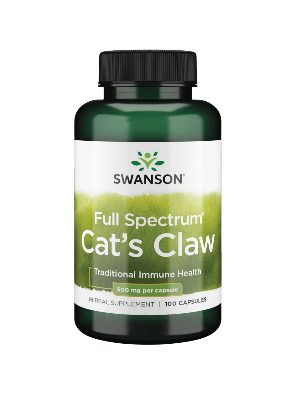 SWANSON, Una de gato (Cats claw), 100 kapsulių, N1 | internetinevaistine.lt