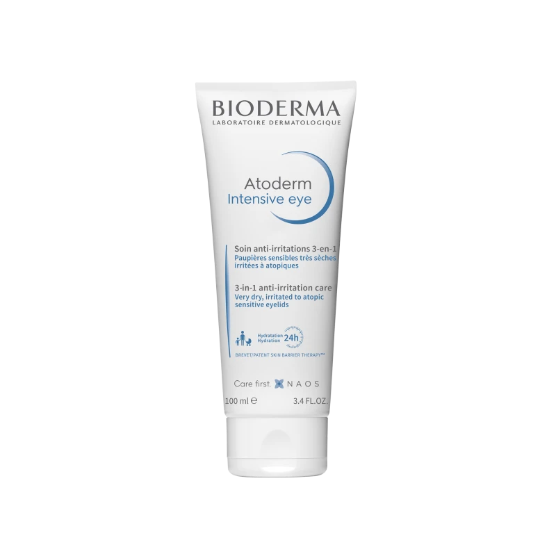 BIODERMA ATODERM INTENSIVE EYE, sausos ir sudirgintos akių zonos priežiūros priemonė, bekvapė, 100 ml, N1