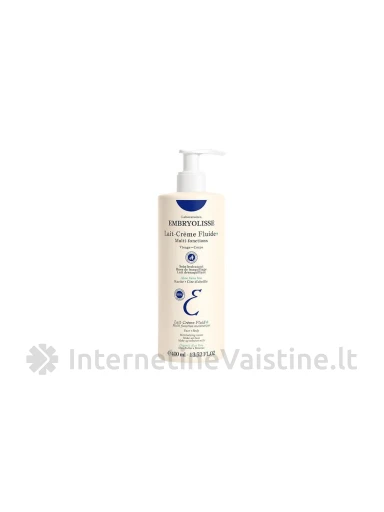 EMBRYOLISSE LAIT-CRÈME FLUID+ GREEN daugiafunkcė odos priežiūros priemonė, 400 ml, Vnt | internetinevaistine.lt