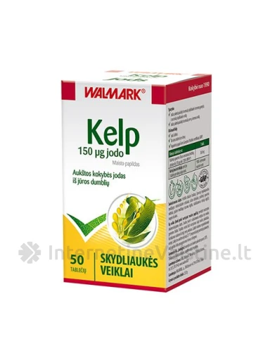 KELP 150MCG TAB. N50, 50 vnt. | internetinevaistine.lt