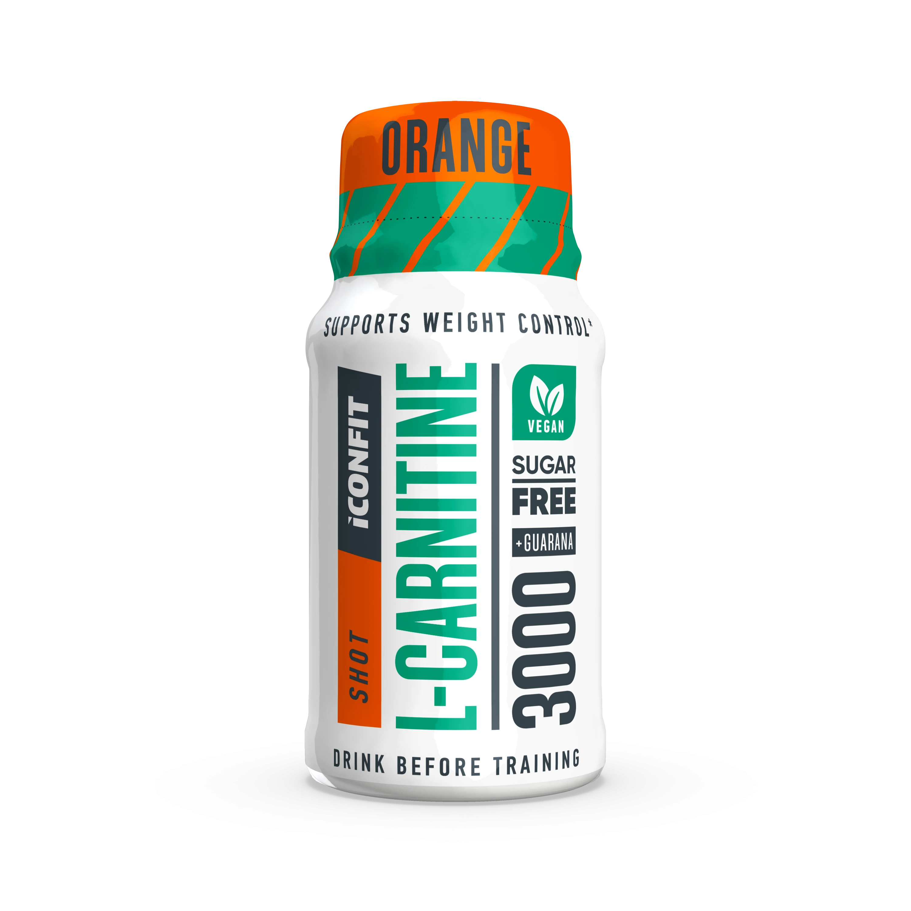 ICONFIT L-Carnitine 3000 Shot apelsinų sk., 60 ml
