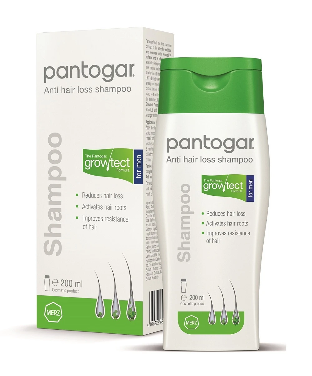 PANTOGAR, šampūnas, vyrams, 200 ml
