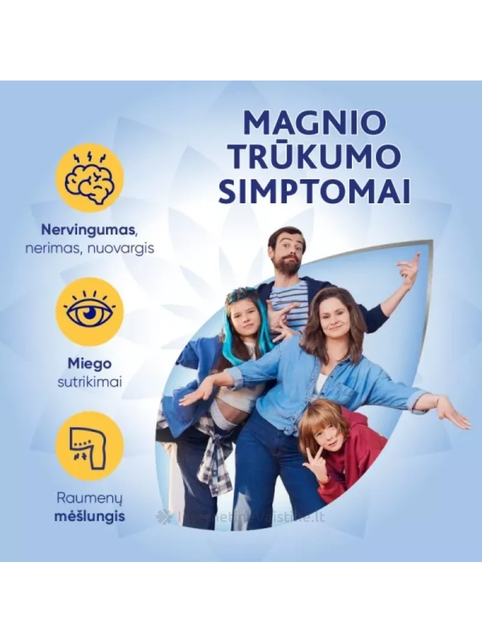 MAGNE B6 maisto papildas granulėmis FAST, N20 | internetinevaistine.lt