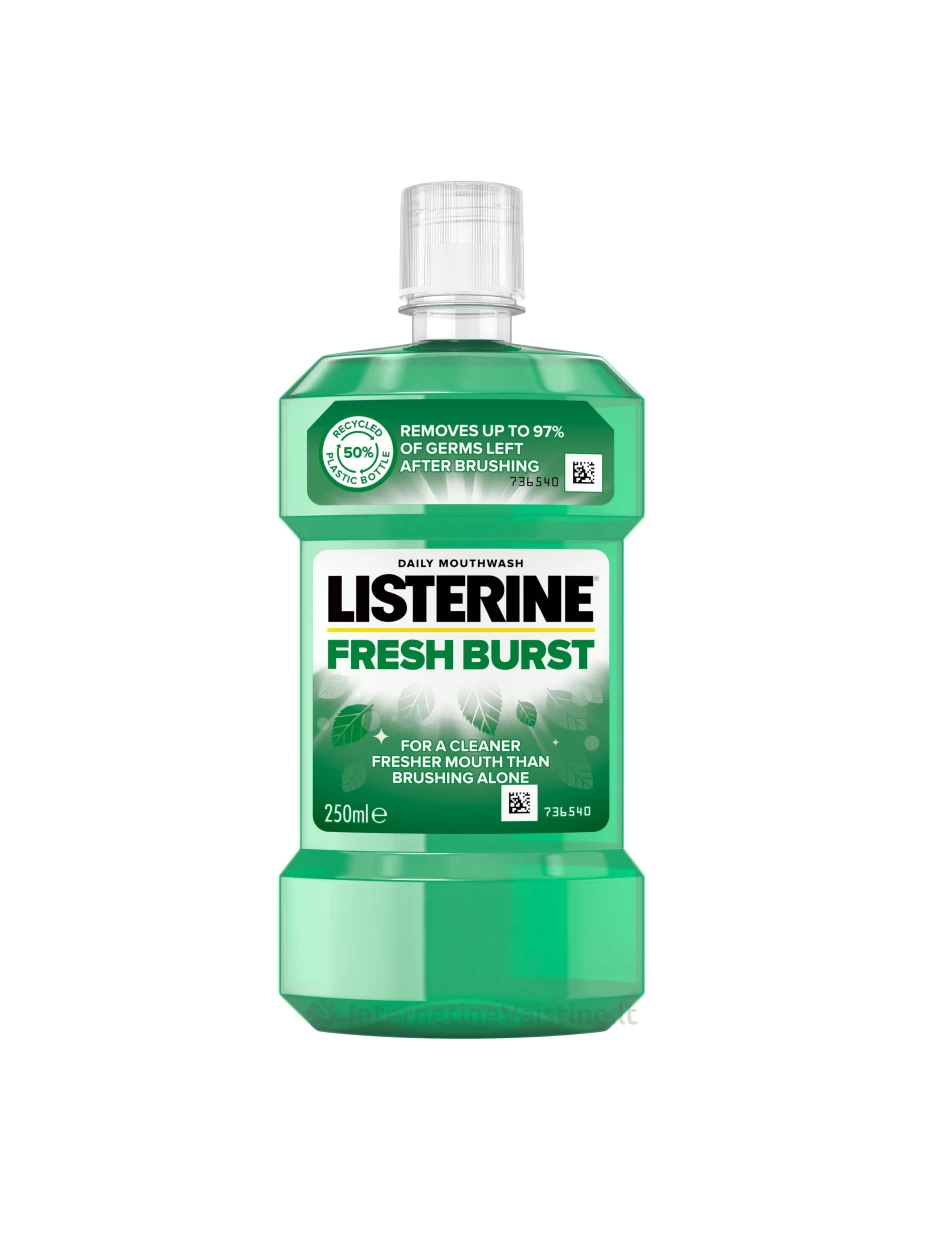 LISTERINE Freshburst burnos skalavimo skystis, 250 ml, 250ml | internetinevaistine.lt