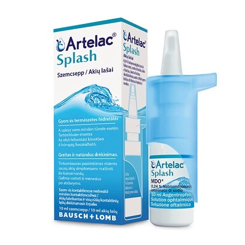 ARTELAC Splash akių lašai, 10 ml