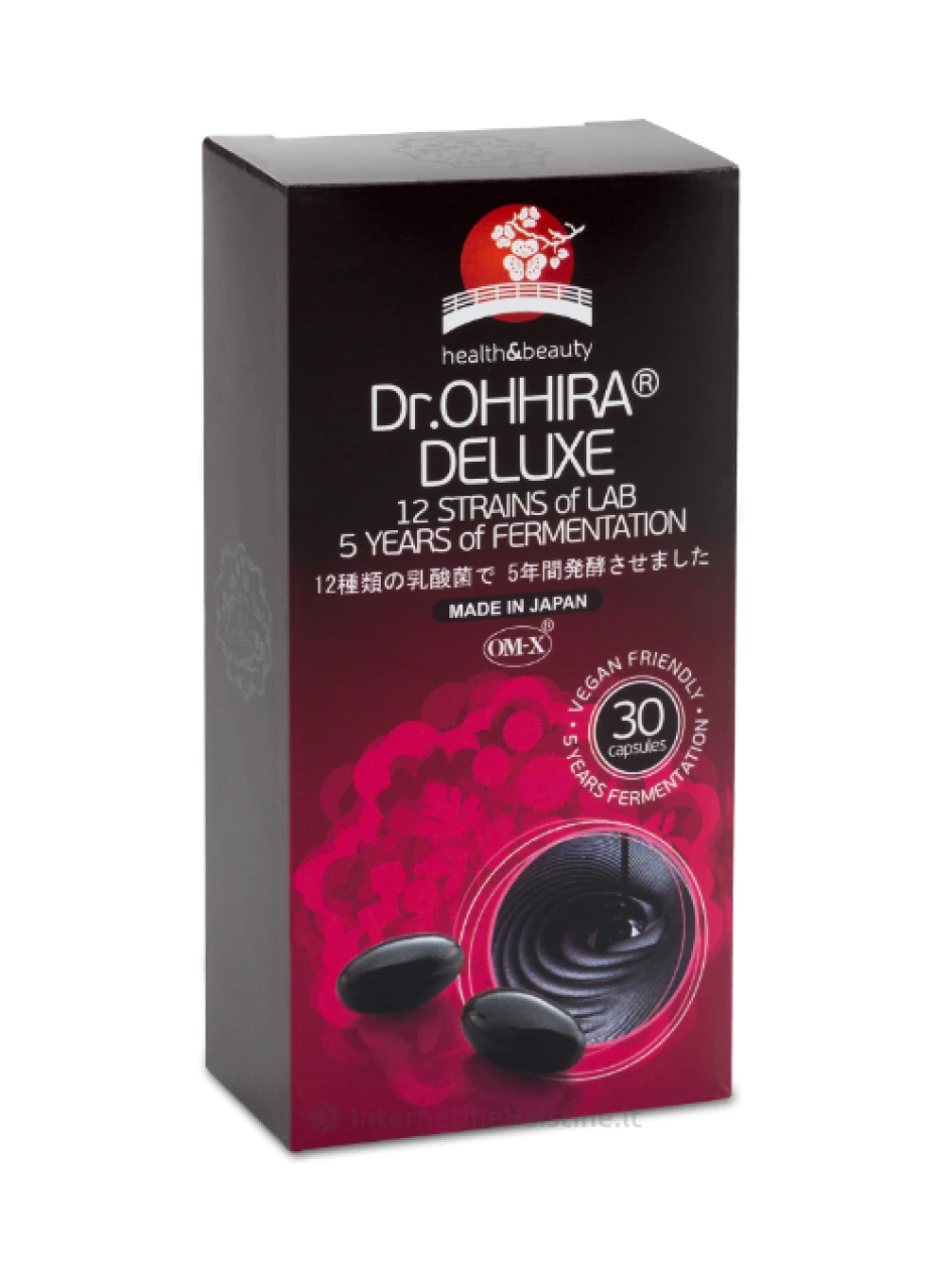 DR.OHHIRA DELUXE 600mg kaps., 30 vnt. | internetinevaistine.lt