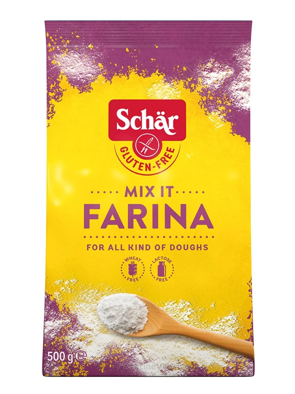 Schär MIX IT FARINA – universalus miltų mišinys be glitimo, 500g | internetinevaistine.lt