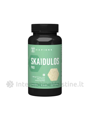 SAPIENS Skaidulos PRO kaps. N90, 90 vnt. | internetinevaistine.lt