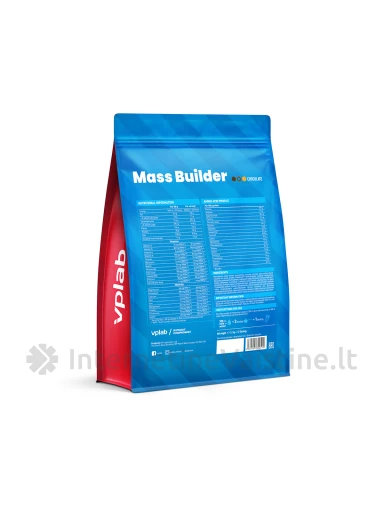 VPLab Mass Builder Chocolate, 1,2 kg | internetinevaistine.lt