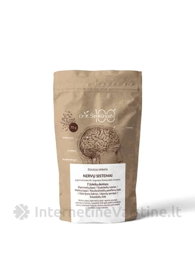 ARBATA DR. E. ŠIMKŪNAITĖ NR.3 NERVŲ SISTEMAI 70G | internetinevaistine.lt