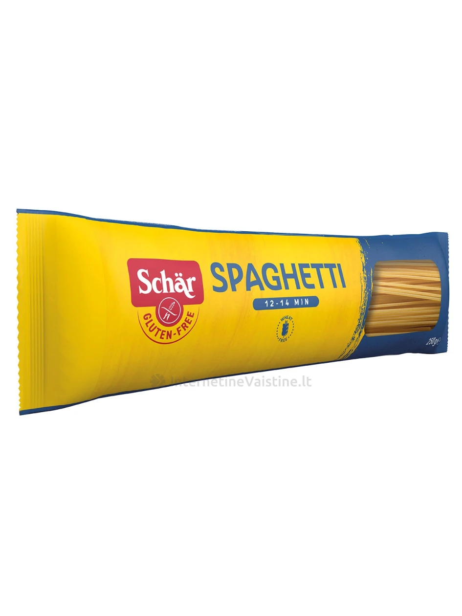 Schär SPAGHETTI - makaronai be glitimo, 250g | internetinevaistine.lt