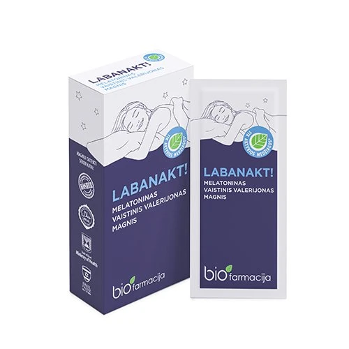 BIOFARMACIJA LABANAKT, milteliai, 14 vnt.