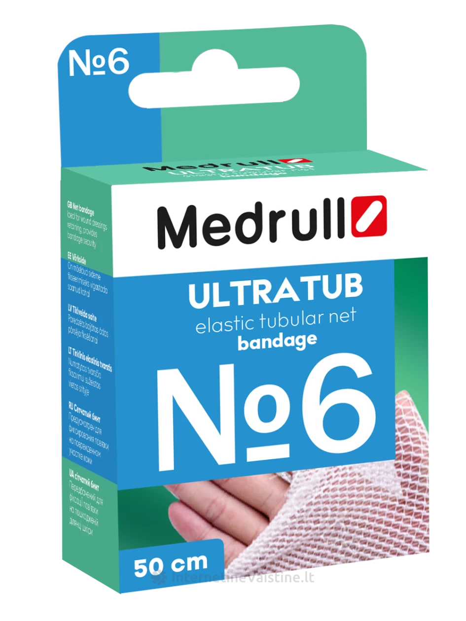 Elastinis tinklinis tvarstis "Ultratube" Nr.6 | internetinevaistine.lt