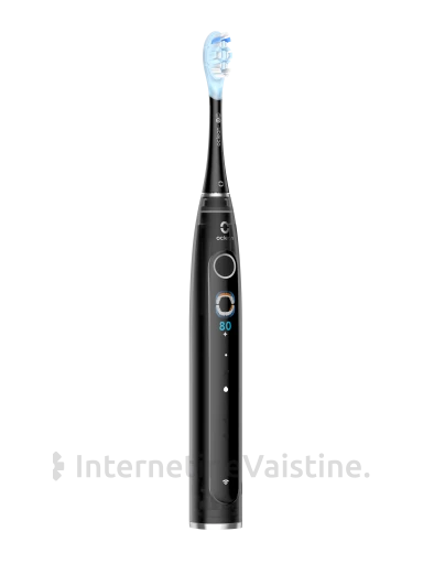 Dantų šepetėlis OCLEAN X Pro 20 S Electric juodas, 1 vnt. | internetinevaistine.lt